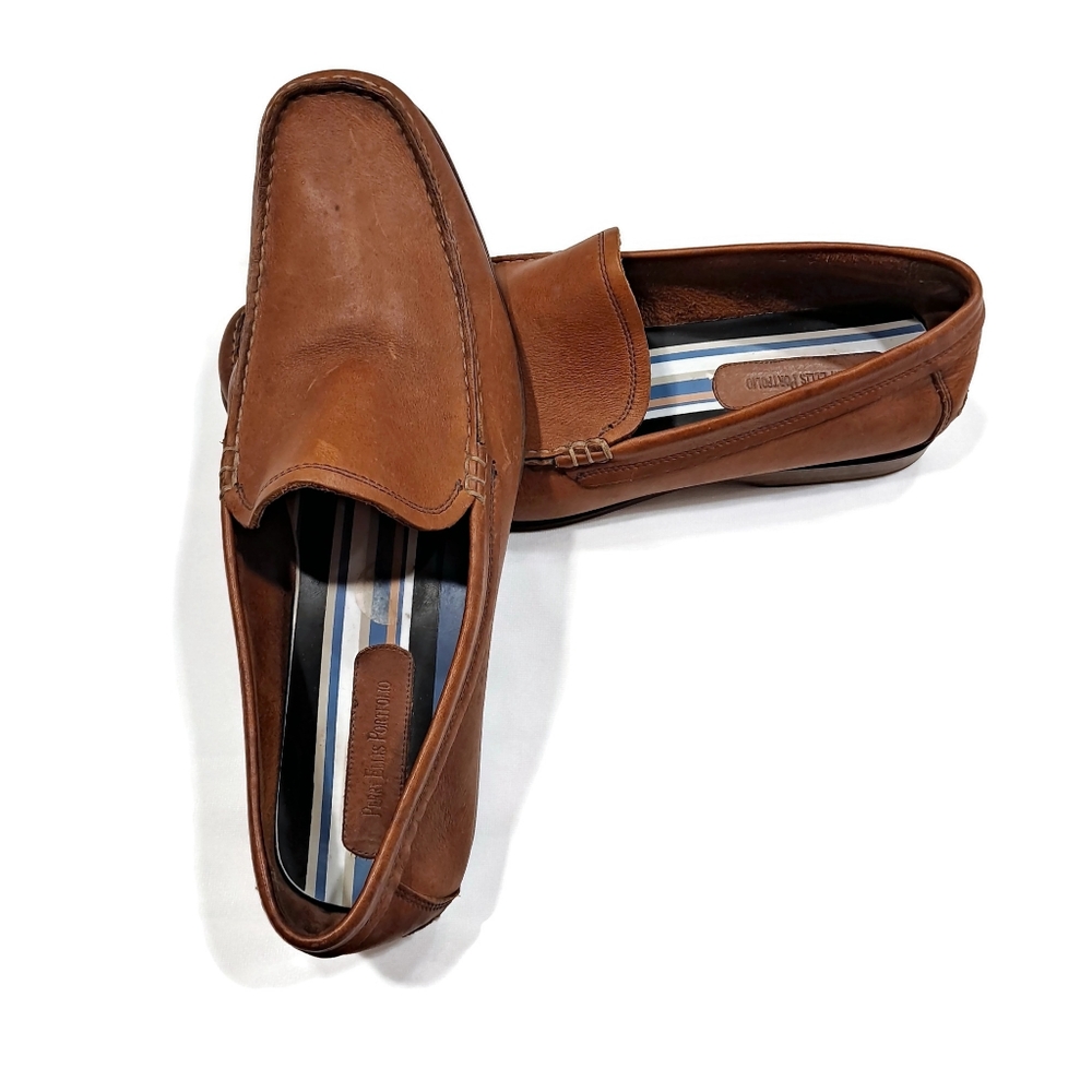 Perry Ellis Portfolio Men's  Slip-On Leather 12M